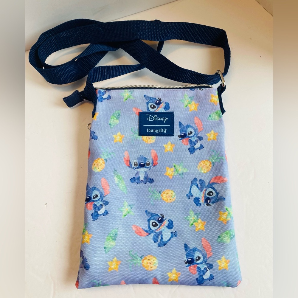 Loungefly Disney Stitch Pineapple Starfruit Crossbody